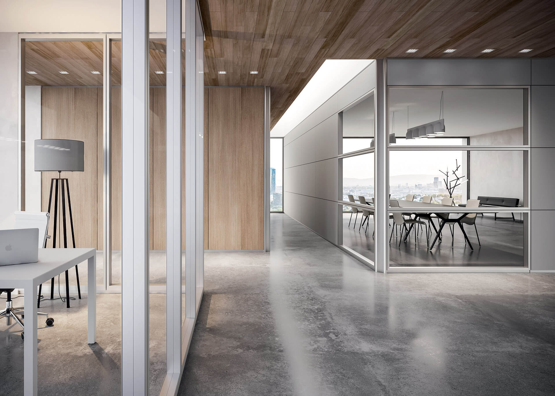 Equipped Partition Walls