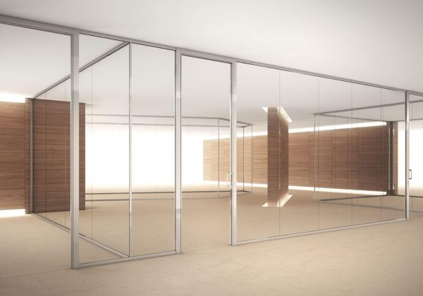 fabric glass partition walls