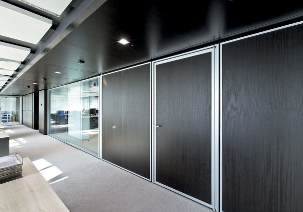 Just glass partition wall